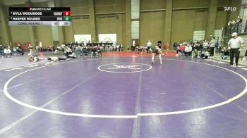 110 lbs Cons. Round 7 - Myla Woolridge, Kearney vs Harper Holmes, Frontenac