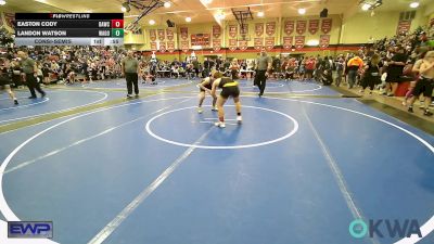 100 lbs Consolation - Easton Cody, Broken Arrow Wrestling Club vs Landon Watson, Wagoner Takedown Club