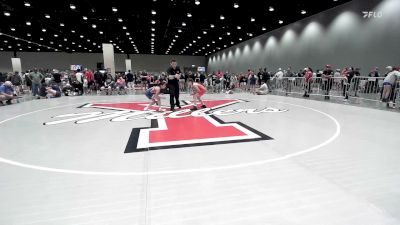 81 lbs Champ. Round 4 - Brinley Leyba, Team Tulsa Wrestling Club vs Aaliyah Romero, Juggernauts