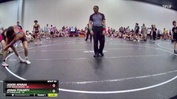 125 lbs Round 6 (10 Team) - Josiah Fogarty, MF Purge Elite vs Jaxon Afaras, Lake Gibson Braves