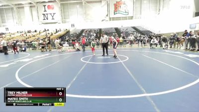 93 lbs Round 2 - Mateo Smith, Victor Wrestling Club vs Trey Milner, Fulton Wrestling Club