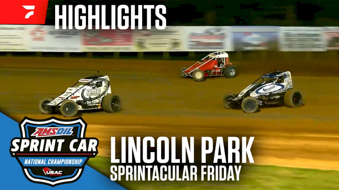 Highlights: USAC Sprintacular Friday at Lincoln Park