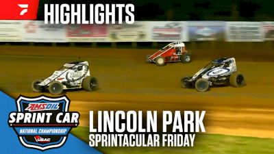Highlights | 2025 USAC Sprintacular Friday at Lincoln Park Speedway
