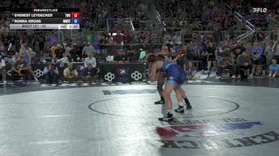 55 lbs 1st Place Match - Everest Leydecker, Thorobred Wrestling Club vs Ronna Gross, MATPAC Wrestling Club/ Titan Mercury Wrestling Club (TMWC)