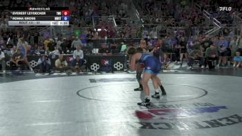 55 lbs 1st Place Match - Everest Leydecker, Thorobred Wrestling Club vs Ronna Gross, MATPAC Wrestling Club/ Titan Mercury Wrestling Club (TMWC)