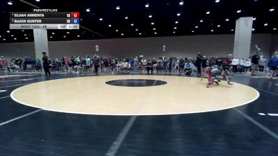 98 lbs Cons. Semis - Elijah Armenta, KS vs Bajon Gunter, OK