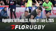 New Zealand All Blacks vs. France Highlights | July 5, 2025