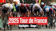 Tour de France 2025 Stage 1 Highlights
