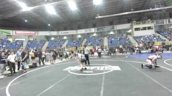 116 lbs Quarterfinal - Jaiden Newman, Regulators vs Beckham Zachmeier, Matpac WC