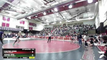 120 lbs Cons. Round 1 - Cailynn Ayers, Canyon Springs vs Sophia Sims, Santa Rosa Academy