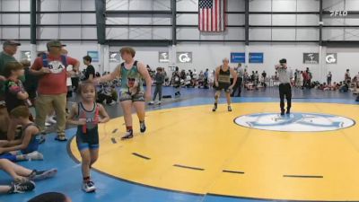 180 lbs Placement (4 Team) - Peyton Oliver, DARKHORSE vs Gunner Ramage, BELIEVE TO ACHEIVE