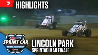 Highlights | 2025 USAC Sprintacular Finale at Lincoln Park Speedway