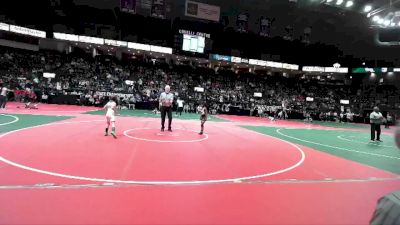 70 lbs Quarterfinal - Jaxson Singleton, DONA vs Hudson Hampton, HAR1