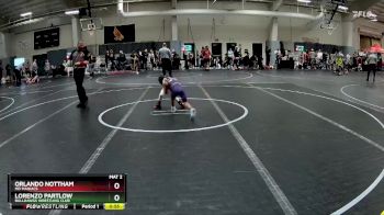 45 lbs 3rd Place Match - Orlando Nottham, MD Maniacs vs Lorenzo Partlow, BullDawgs Wrestling Club