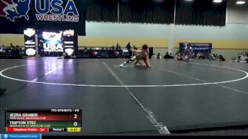 119 lbs Cons. Round 4 - Tripton Stec, Nebraska Elite Wrestling Club vs Jezra Graber, Middlebury Wrestling Club