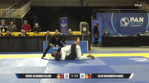 Fillipi Nascimento Rangel vs Jeremy Alexander Collins 2026 Pan Jiu Jitsu IBJJF Championship