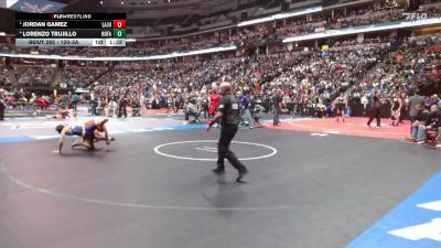 120-3A Semifinal - Jordan Gamez, La Junta vs Lorenzo Trujillo, Holy Family