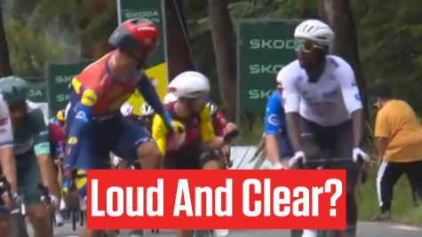 Biniam Girmay, Jonathan Milan Have Tense Moment During Tour de France 2025 Stage 2