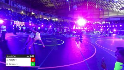 94 lbs Round Of 16 - Alana Abbott, F-5 Grappling vs Dulce Cornejo, Top Notch WC