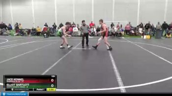 126 lbs Round 2 (4 Team) - Jace Kennel, Nebraska Blue vs Elliot Bartlett, South Dakota Mania