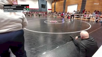 90A Quarterfinal - Maddox Horner, Dean Morgan vs Eion Murray, Wind River Middle School