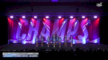 University Cheer Force - Shadow [2025 L5 Senior Open Coed Day 1] 2025 CHAMPS Grand Nationals