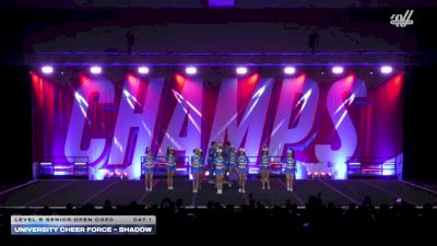 University Cheer Force - Shadow [2025 L5 Senior Open Coed Day 1] 2025 CHAMPS Grand Nationals