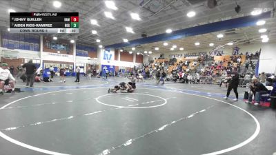138 lbs Cons. Round 5 - Aiden Rios-Ramirez, Nogales vs Johny Guillen, Ramona