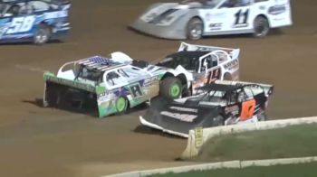Late Model Drives Backwards And Slams Into Competitor At Port Royal Speedway