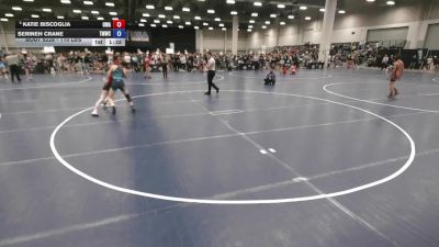 110 lbs Champ. Rd Of 16 - Katie Biscoglia, Ubasa Wrestling Academy vs Serineh Crane, Titan Mercury Wrestling Club (TMWC)