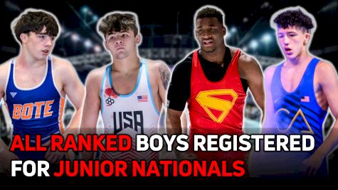 Every Ranked Boys Wrestler For USMC Junior Nationals
