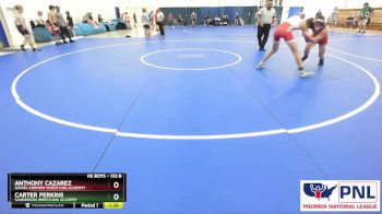 133 B 5th Place Match - Anthony Cazarez, Daniel Cormier Wrestling Academy vs Carter Perkins, Sanderson Wrestling Academy