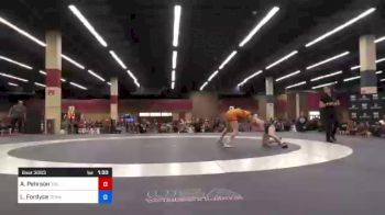 53 kg Round Of 32 - Alexis Pehrson, The Best Wrestler vs Lane Fordyce, Team Pennsylvania