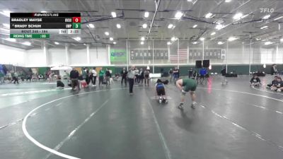 184 lbs 3rd Place Match - Bradley Mayse, Grand Valley State vs Brady Schuh, UW-Parkside