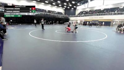 125 lbs Quarterfinal - Santana Ugues, Bakersfield College vs Adrian Jimenez, Cerritos College