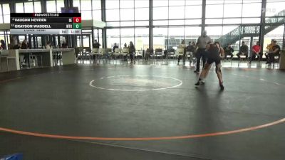 115 lbs Cons. Semi - Grayson Waddell, McDominate Training Center vs Vaughn Hovden, DC Elite