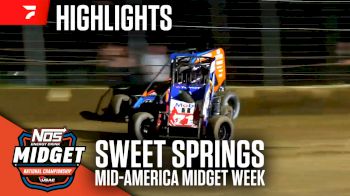 Highlights | 2025 USAC Midgets at Sweet Springs Motorsports Complex