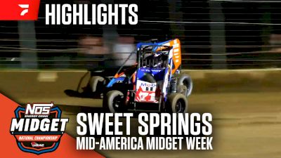 Highlights | 2025 USAC Midgets at Sweet Springs Motorsports Complex