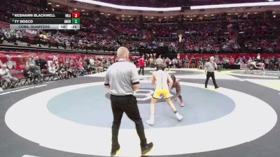 120 lbs Cons. Quarters - Ty Bosco, Archbold vs Keshawn Blackwell, Indian Lake