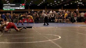 197 lbs C Of 8 #1 - Spencer Mooberry, Northern Illinois vs Zyan Hall, Navy