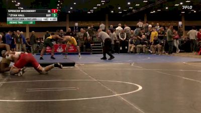 197 lbs C Of 8 #1 - Spencer Mooberry, Northern Illinois vs Zyan Hall, Navy