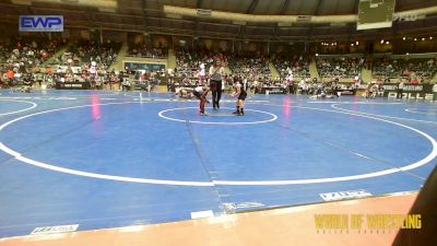 60 lbs Quarterfinal - Cale Luthi, Ogden's Outlaws Wrestling Club vs Remy George, Ready RP Nationals