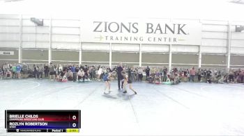 85-93 lbs 3rd Place Match - Brielle Childs, Champions Wrestling Club vs Rozlyn Robertson, Utah