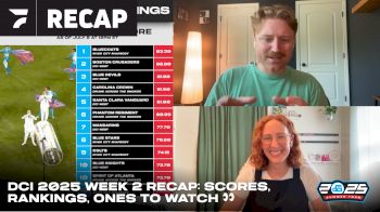 DCI 2025 WEEK 2 RECAP: The Competitive Landscape, Caption Races, Ones to Watch