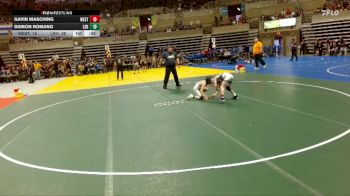 60 lbs Placement (4 Team) - Gavin Masching, Westfield vs Gideon Romano, LSH (LeSueur/Henderson)