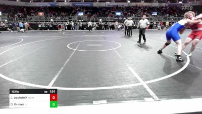 192 lbs Consi Of 4 - Joseph Pestotnik, Boone Hs vs Dilan Grimes, Lone Jack