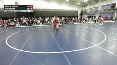 190 lbs Cons. Sub-rd Of 16 - Ethan Brott, Minnesota vs Amonte' Jordan, Indiana