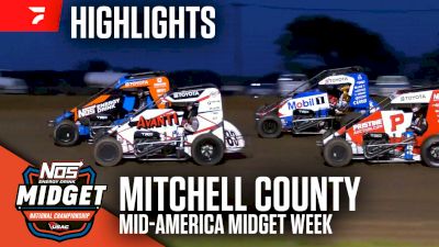 Highlights | 2025 USAC Midgets at Mitchell County Fairgrounds