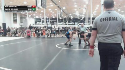 120 lbs Final - Joel Serrano, Triumph Trained - MS vs Dante Schmidt, Mat Assassins - MS