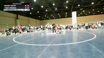 140 lbs Cons. Semis - Scarlett Yeager, KS vs Ava Blankenship, MO